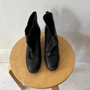 Rachel Comey  Black Leather Booties